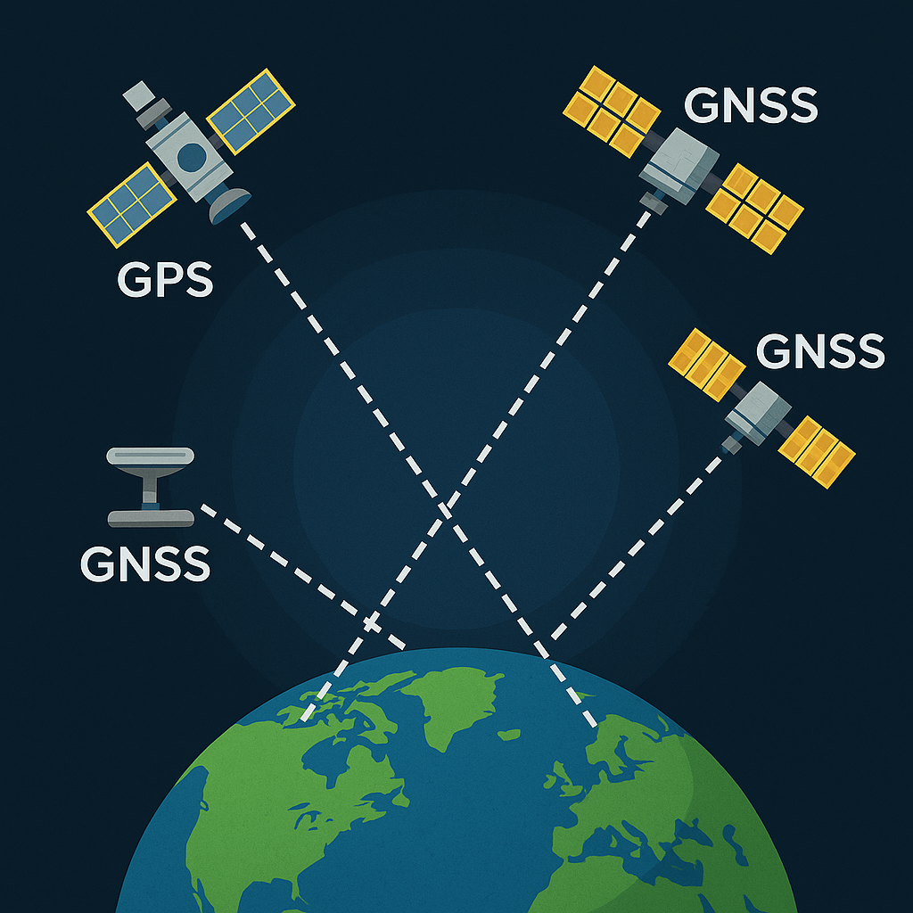 ההבדל בין GPS ל-GNSS